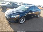 2018 Ford Fusion Se Черный vin: 3FA6P0HD4JR233092
