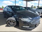 2017 Ford Fusion Se Черный vin: 3FA6P0HD7HR408610