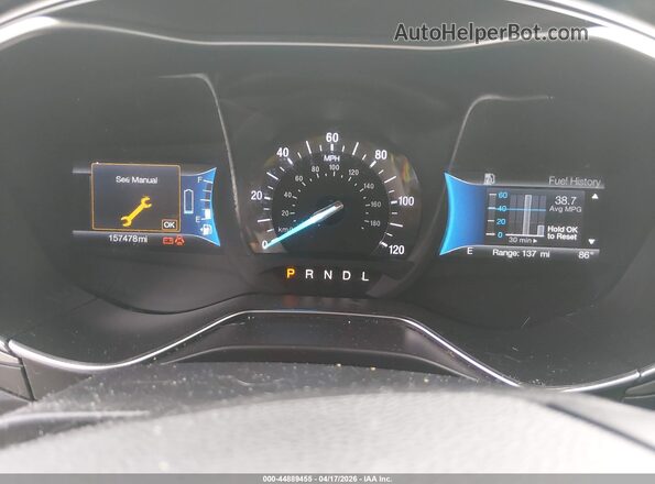3FA6P0LU0JR128346 2018 FORD FUSION HYBRID Black Вид задніх сидінь