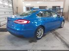2020 Ford Fusion Hybrid Se Синий vin: 3FA6P0LU0LR200651