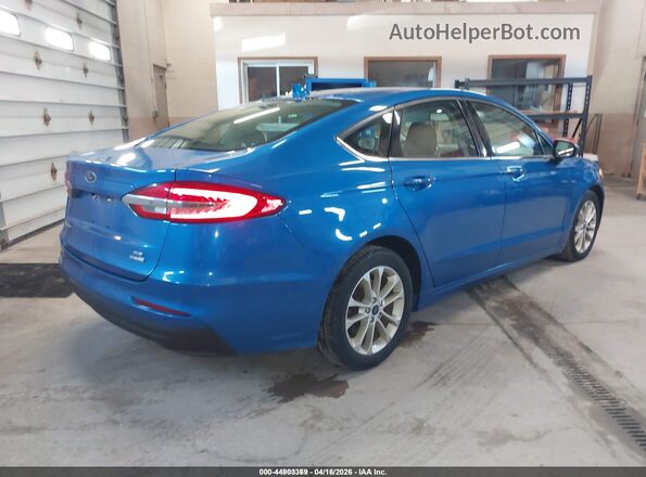 3FA6P0LU0LR200651 2020 FORD FUSION Синий Задняя правая четверть
