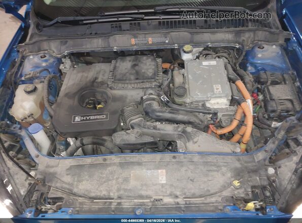 3FA6P0LU0LR200651 2020 FORD FUSION Синий Вид сзади