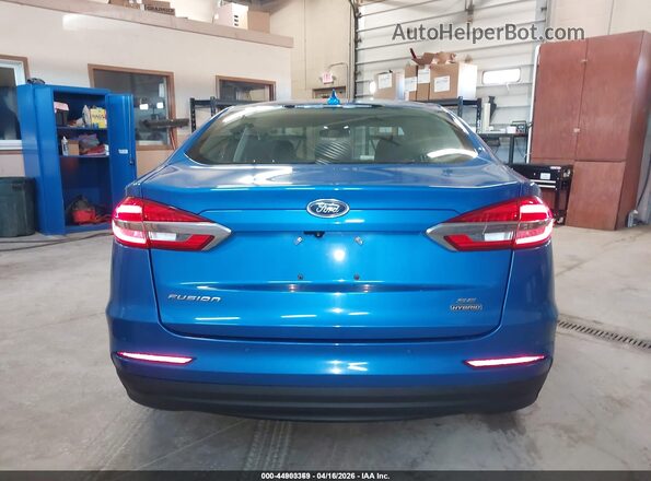 3FA6P0LU0LR200651 2020 FORD FUSION Синий 