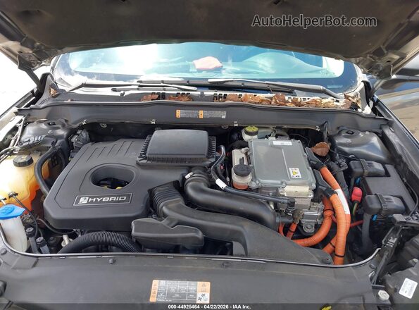 3FA6P0LU1GR281505 2016 FORD FUSION HYBRID Серый Вид сзади