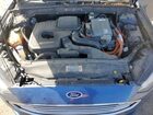 2018 Ford Fusion Se Hybrid Синий vin: 3FA6P0LU2JR137842