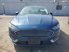 2018 Ford Fusion Se Hybrid Синий vin: 3FA6P0LU2JR137842