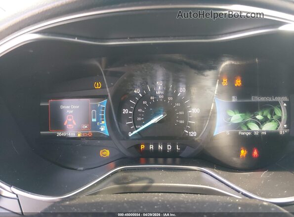 3FA6P0LU3JR139969 2018 FORD FUSION HYBRID Gray Widok tylnych siedzeń
