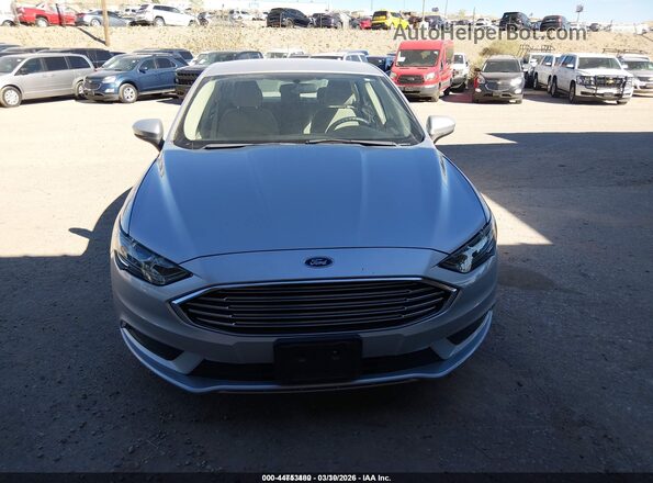 3FA6P0LU4JR250658 2018 FORD FUSION HYBRID Серебряный Панорамный вид салона 360°