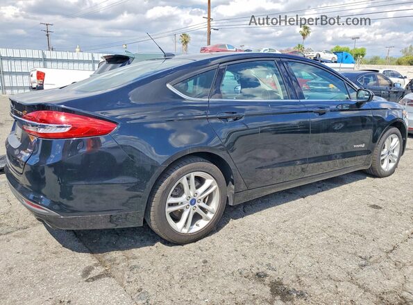 3FA6P0LU5JR103037 2018 FORD FUSION Black Trasero derecho
