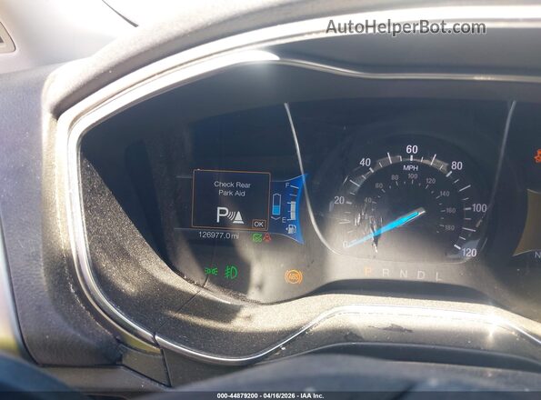 3FA6P0LU7GR126330 2016 FORD FUSION HYBRID Gray Հետևի նստատեղերի տեսք