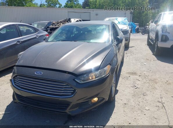 3FA6P0LU7GR126330 2016 FORD FUSION HYBRID Gray Առջևի ձախ երեք քառորդ տեսարան