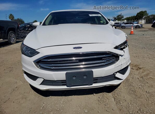 3FA6P0LU7HR238580 2017 FORD FUSION Белый Вид спереди