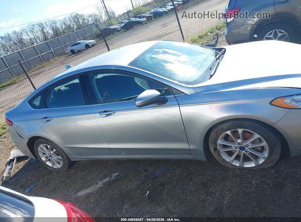 3FA6P0LUXLR123657 2020 FORD FUSION Серебряный Вид задней части салона