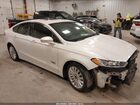 2016 Ford Fusion Energi Se Luxury Белый vin: 3FA6P0PU7GR232335