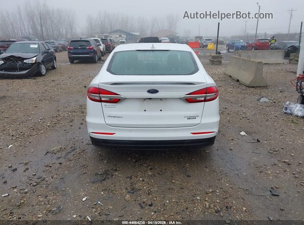 3FA6P0RU0LR204075 2020 FORD FUSION HYBRID White 