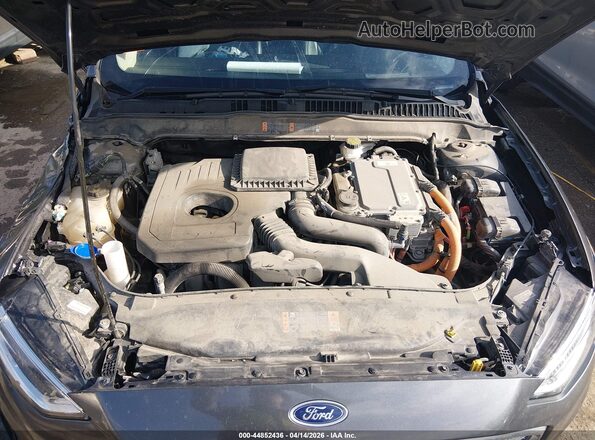 3FA6P0RU2LR139844 2020 FORD FUSION HYBRID Gray Հետևի տեսք