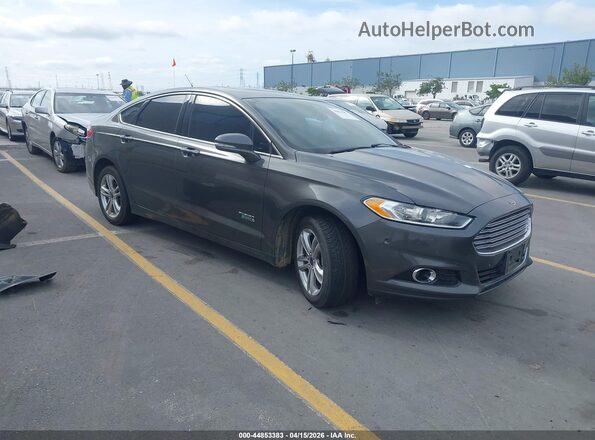 3FA6P0SU7GR357410 2016 FORD FUSION ENERGI Gray Delantero derecho
