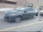 2016 Ford Fusion Energi Titanium Gray vin: 3FA6P0SU7GR357410