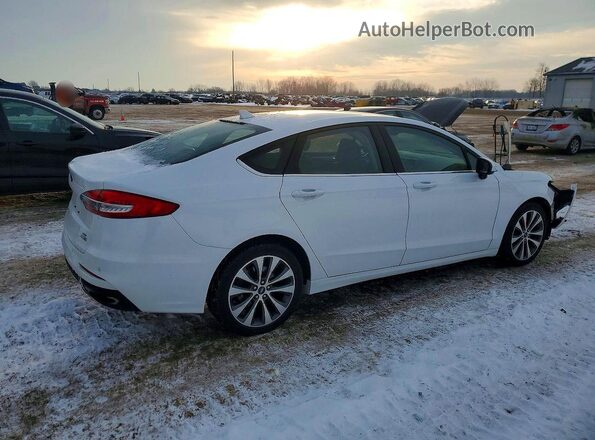3FA6P0T97LR256985 2020 FORD FUSION Белый Задняя правая четверть