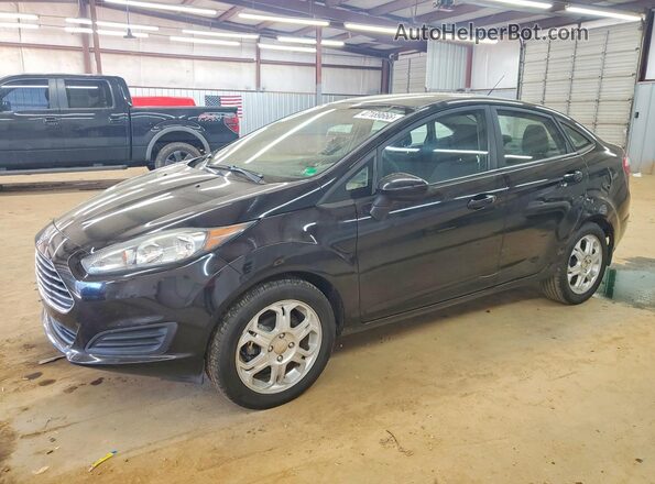 3FADP4AJ8KM154232 2019 FORD FIESTA Черный Передняя левая четверть