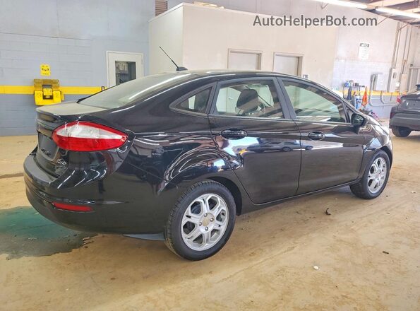 3FADP4AJ8KM154232 2019 FORD FIESTA Черный Задняя правая четверть