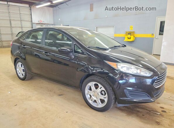3FADP4AJ8KM154232 2019 FORD FIESTA Черный Передняя правая четверть
