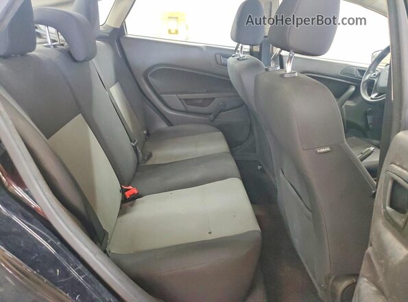3FADP4AJ8KM154232 2019 FORD FIESTA Черный Вид задних сидений