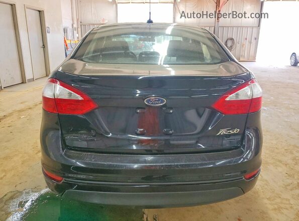3FADP4AJ8KM154232 2019 FORD FIESTA Черный Вид сзади