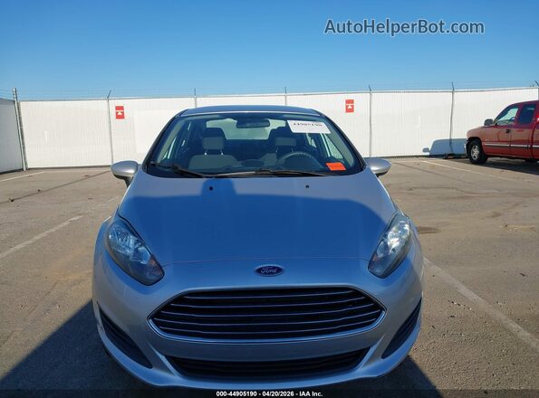 3FADP4BJ0HM118722 2017 FORD FIESTA Silver Вид щитка приладів