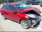 2018 Ford Fiesta Se Red vin: 3FADP4BJ0JM117480