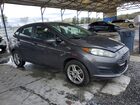 2018 Ford Fiesta Se Gray vin: 3FADP4BJ1JM133588