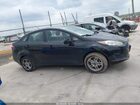 2018 Ford Fiesta Se Черный vin: 3FADP4BJ1JM136264
