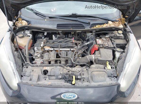 3FADP4BJ1JM136264 2018 FORD FIESTA Черный Вид сзади