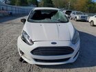 2019 Ford Fiesta Se White vin: 3FADP4BJ1KM124522