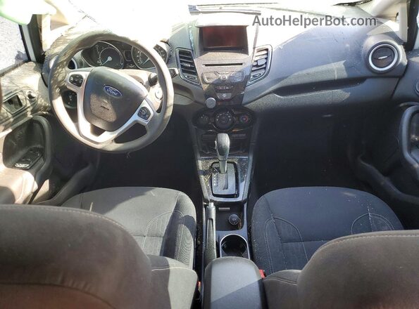 3FADP4BJ1KM124522 2019 FORD FIESTA White Вид панелі приладів
