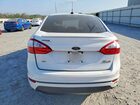 2019 Ford Fiesta Se White vin: 3FADP4BJ1KM124522