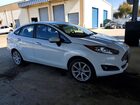 2019 Ford Fiesta Se White vin: 3FADP4BJ1KM149016