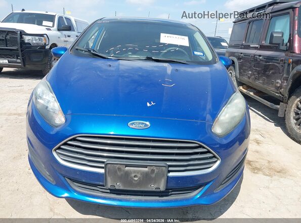 3FADP4BJ1KM159657 2019 FORD FIESTA Blue Vista del cuadro de instrumentos