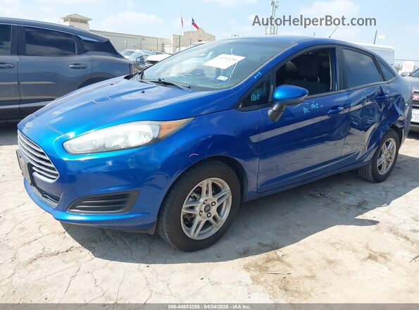 3FADP4BJ1KM159657 2019 FORD FIESTA Blue Vista tres cuartos delantera izquierda