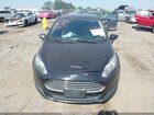 2016 Ford Fiesta Se Черный vin: 3FADP4BJ2GM194506