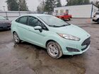 2018 Ford Fiesta Se Blue vin: 3FADP4BJ2JM130540