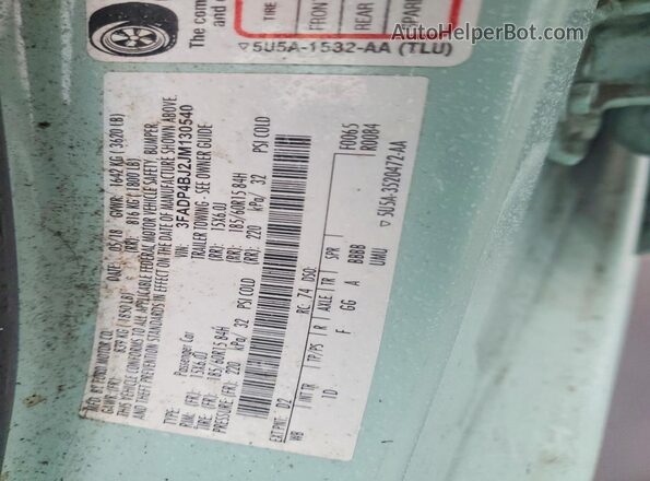 3FADP4BJ2JM130540 2018 FORD FIESTA Blue Շարժիչի բաժամունքի տեսք
