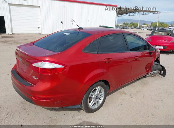 3FADP4BJ3KM166142 2019 FORD FIESTA Red Задня права чверть