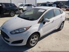 2017 Ford Fiesta Se White vin: 3FADP4BJ4HM104029