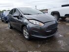 2018 Ford Fiesta Se Gray vin: 3FADP4BJ4JM144066