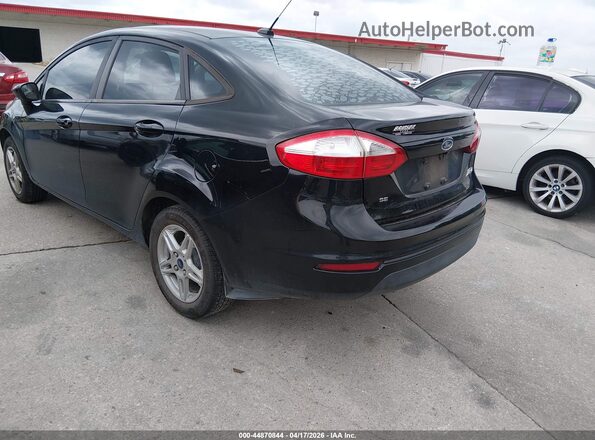 3FADP4BJ4KM116804 2019 FORD FIESTA Black Tył lewy