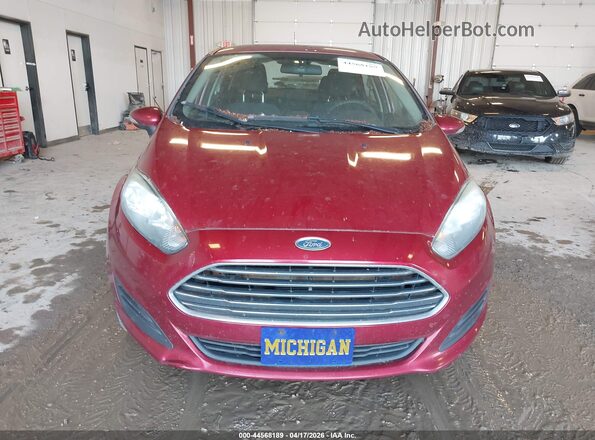 3FADP4BJ5HM147259 2017 FORD FIESTA Red Widok z przodu