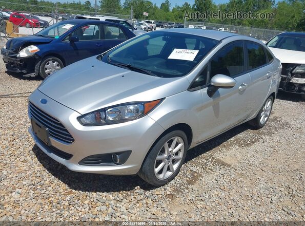 3FADP4BJ5KM138486 2019 FORD FIESTA Серебряный Передняя левая четверть