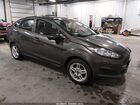 2019 Ford Fiesta Se Gray vin: 3FADP4BJ6KM147570