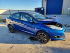 2018 Ford Fiesta Se Синий vin: 3FADP4BJ9JM109667